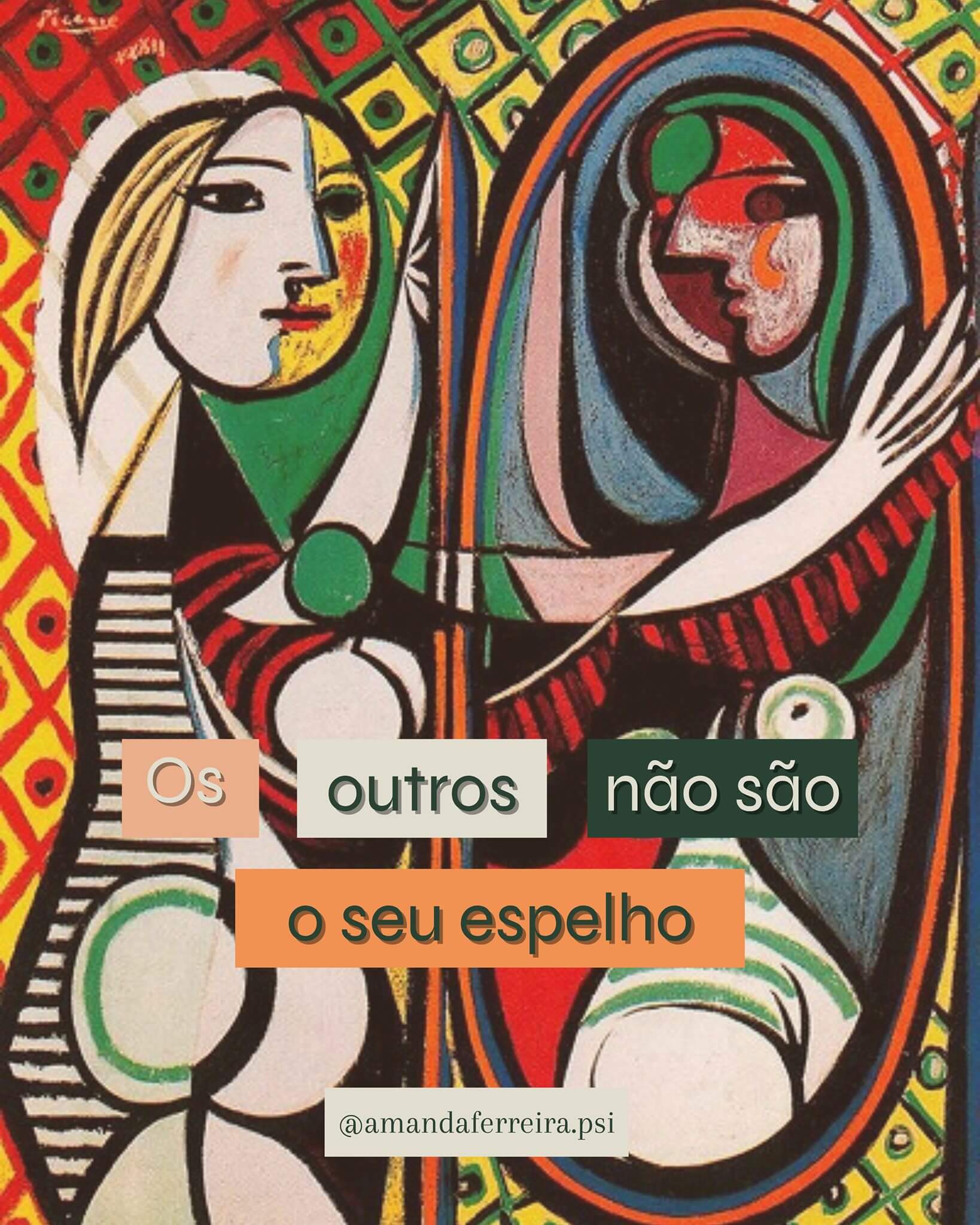 &nbsp;

Voc&ecirc; acorda se sentindo feia e, de forma inconsciente, autom&aacute;tica, voc&ecirc; assume que todos ao seu redor tamb&eacute;m pensam isso a seu respeito. A partir dessa assun&ccedil;&atilde;o talvez voc&ecirc; fique um pouco desconfiada e se relacione com as pessoas ao seu redor de forma diferente, at&eacute; mesmo ocupando uma posi&ccedil;&atilde;o um pouco defensiva, j&aacute; que, afinal de contas, essas pessoas te acham feia.

Mas essas pessoas nunca te falaram isso, voc&ecirc; tamb&eacute;m n&atilde;o perguntou. Essa ideia vem da sua pr&oacute;pria auto imagem transferida para quem est&aacute; ao seu redor.

Esse &eacute; um exemplo, mas n&atilde;o &eacute; raro que as pessoas se sintam assim, especialmente quando h&aacute; uma altera&ccedil;&atilde;o de autoestima, que faz com que a gente n&atilde;o consiga avaliar de forma genu&iacute;na a pessoa que somos, fazendo com que pensemos que os outros tamb&eacute;m nos veem assim.

Mas na realidade, cada um tem o seu pensamento, a sua medida, a sua opini&atilde;o, e n&oacute;s n&atilde;o temos como saber de antem&atilde;o, n&atilde;o habitamos a mente do outro, assim como o outro n&atilde;o habita a nossa.

Isso n&atilde;o quer dizer que precisamos depender do que os outros pensam da gente para melhorar a nossa autoestima, mas sim que &eacute; importante saber diferenciar o que &eacute; nosso e o que &eacute; das outras pessoas. N&atilde;o precisamos que o outro defina o que sentimos, assim como n&atilde;o precisamos definir o que (supostamente) o outro pensa de n&oacute;s.

O caminho a ser percorrido para de alguma forma &ldquo;equilibrar&rdquo; essa imagem que temos de n&oacute;s mesmos, envolve um movimento em dire&ccedil;&atilde;o ao autoconhecimento, a reflex&atilde;o sobre a sua subjetividade, sua hist&oacute;ria, seus desejos e medos.

Envolve estabelecer um di&aacute;logo sincero com voc&ecirc; mesma e acolher a pessoa que voc&ecirc; &eacute; agora.

&nbsp;